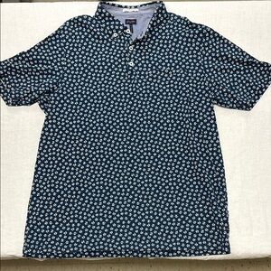 Good Man Brand Blue Casual Button Down Shirt